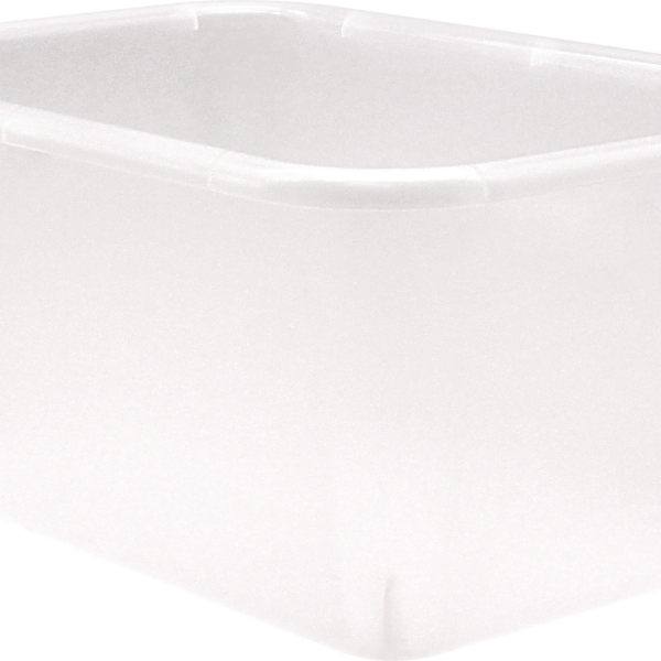 Clear Small Plastic Storage Bin