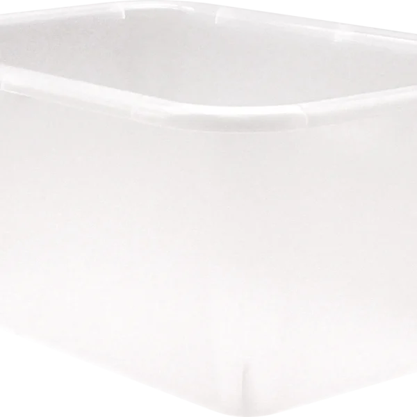 Clear Small Plastic Storage Bin