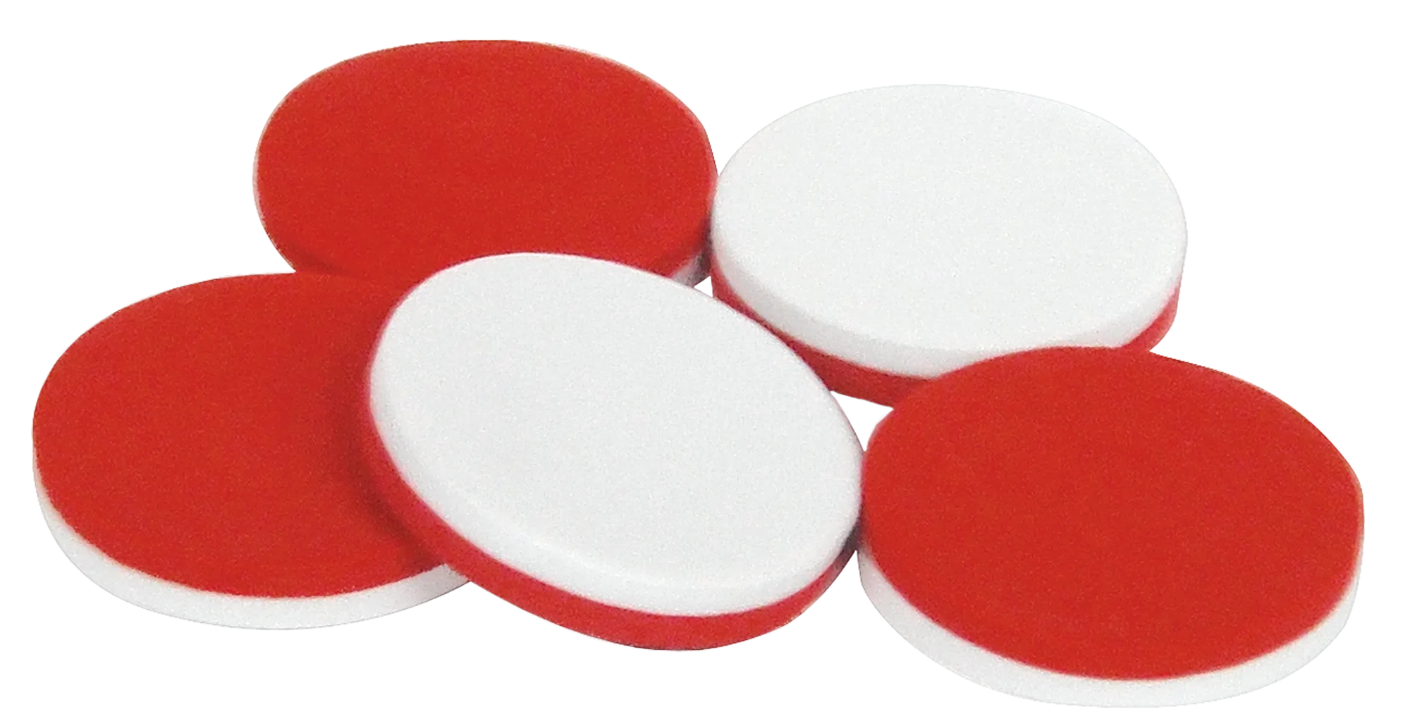 Foam Counters: Red/White - Image 2