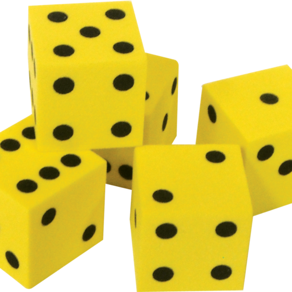 Foam Traditional Dice