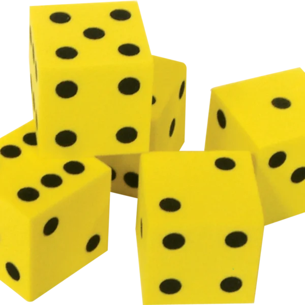 Foam Traditional Dice