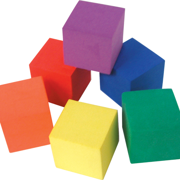Foam Color Cubes