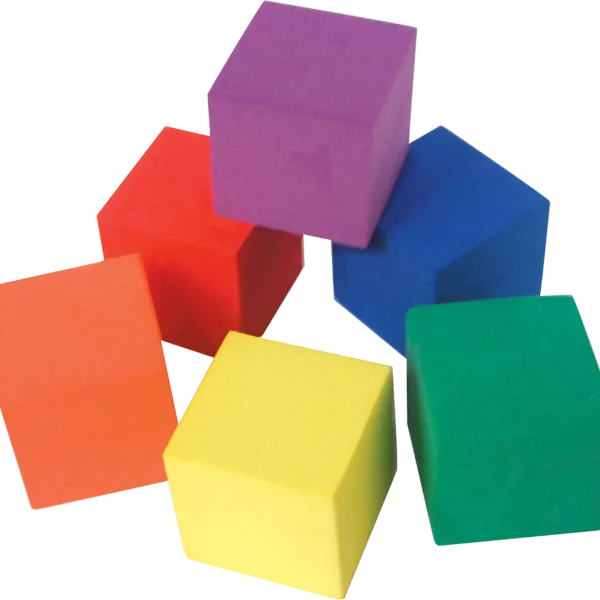 Foam Color Cubes