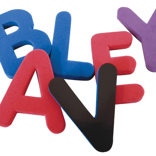 Magnetic Foam: Uppercase Letters
