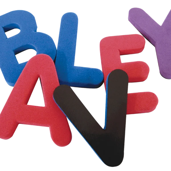 Magnetic Foam: Uppercase Letters