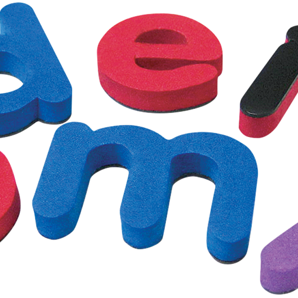 Magnetic Foam: Small Lowercase Letters