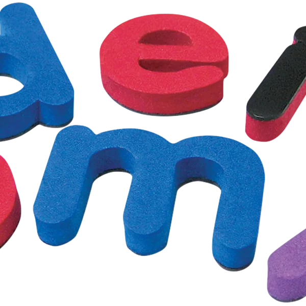 Magnetic Foam: Small Lowercase Letters