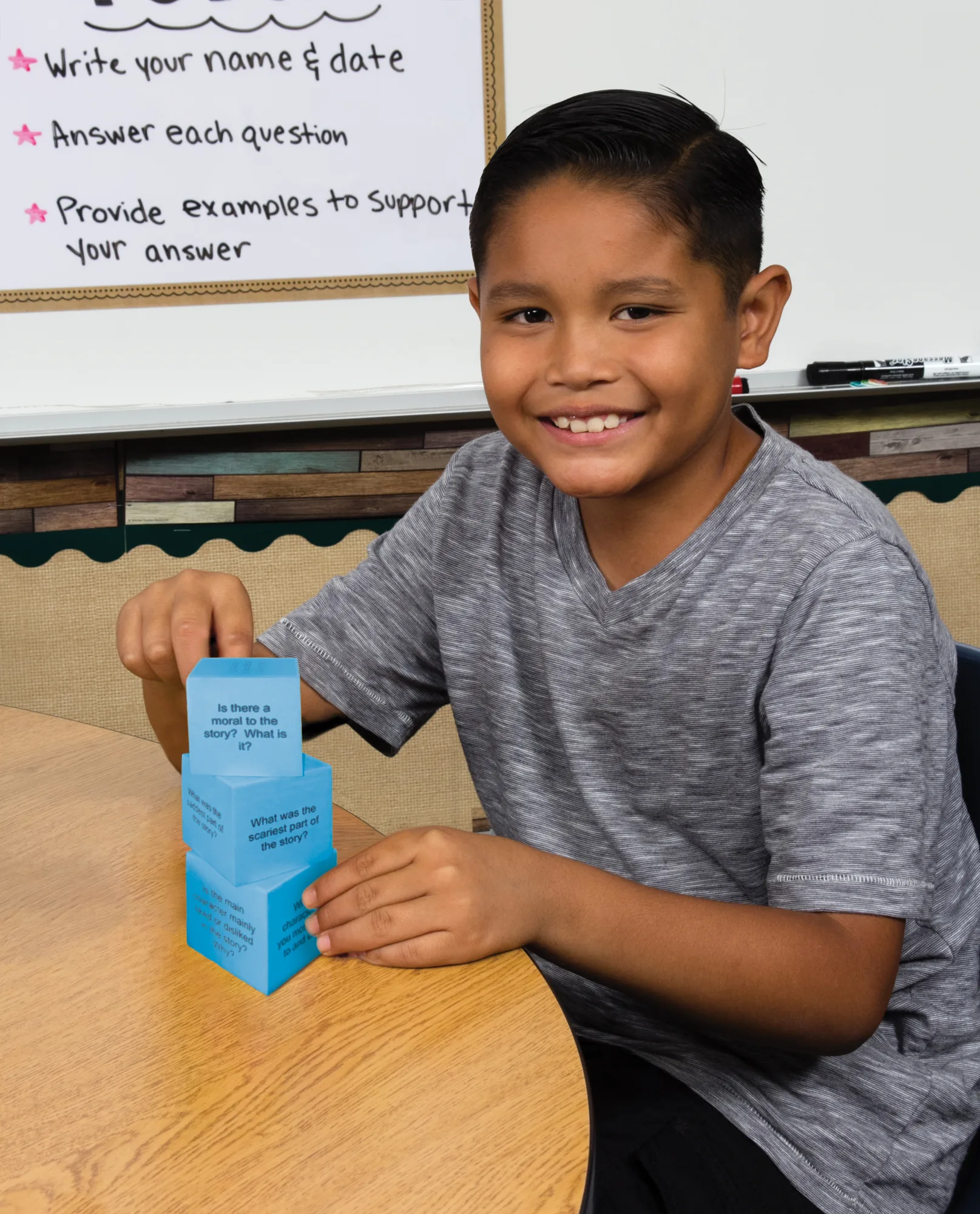 Foam Reading Comprehension Cubes - Image 2