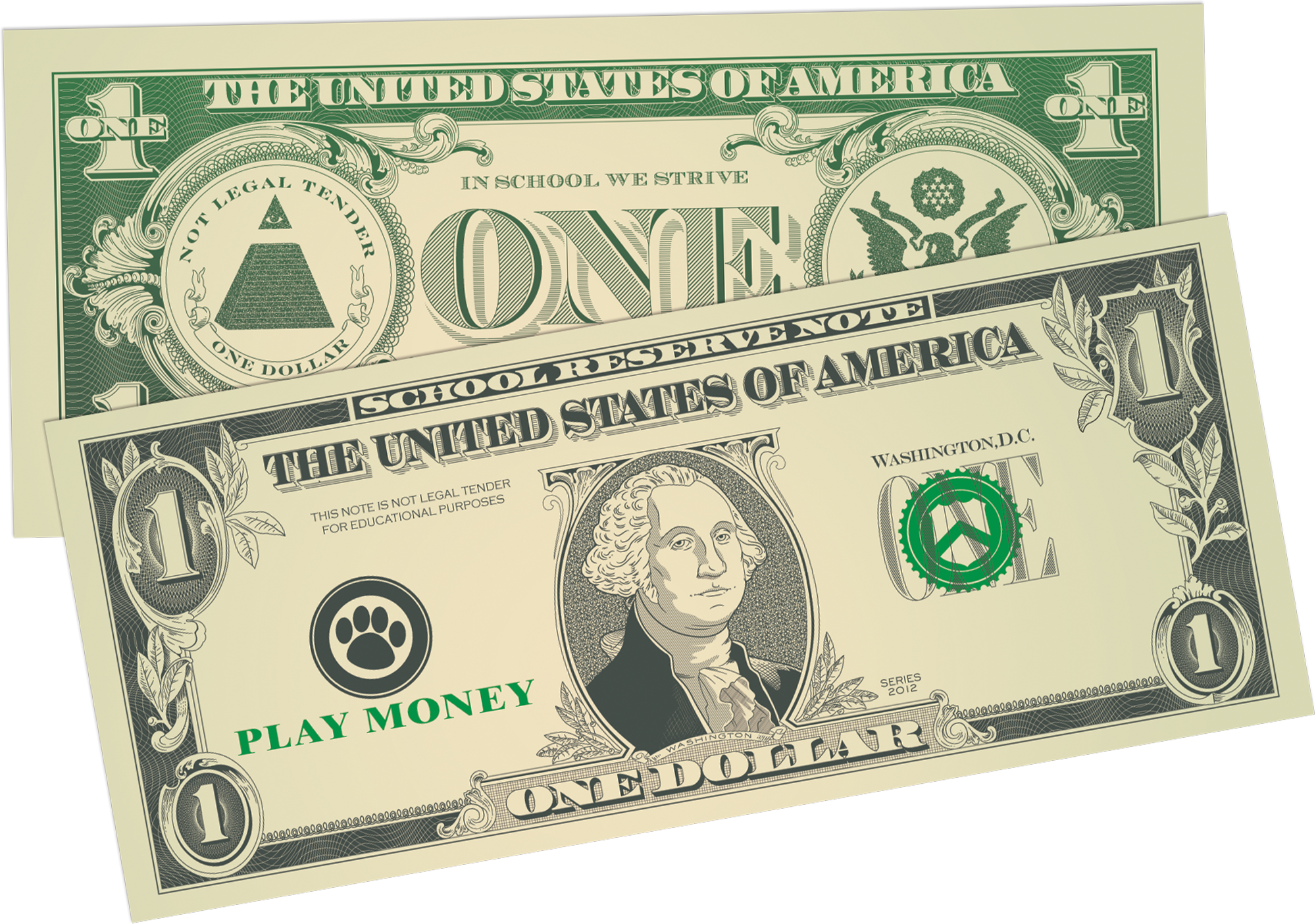 Play Money: Assorted Bills - Image 2
