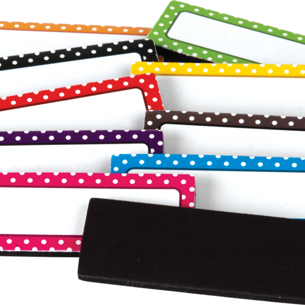 Polka Dots Magnetic Labels