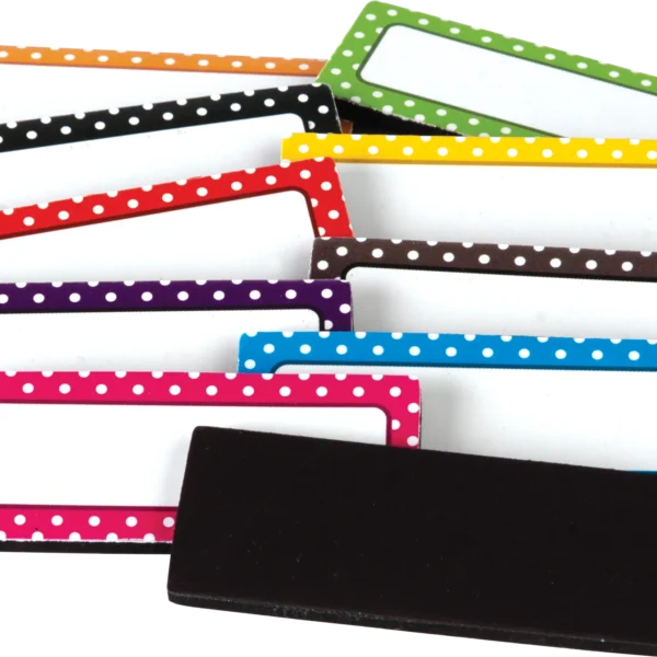 Polka Dots Magnetic Labels