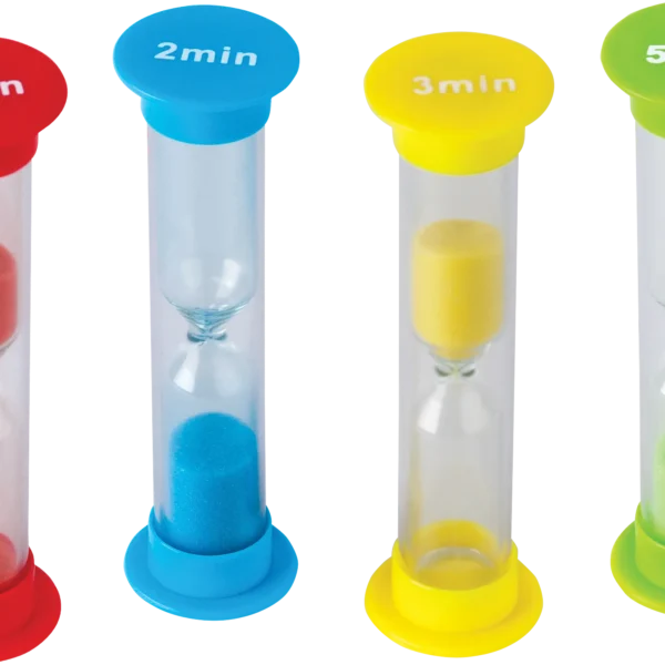 Small Sand Timers Combo 4-Pack