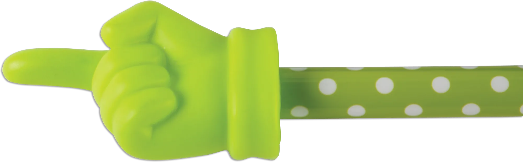 Lime Polka Dots Hand Pointer - Image 2