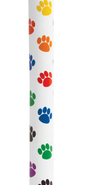 Colorful Paw Prints Paw Pointer