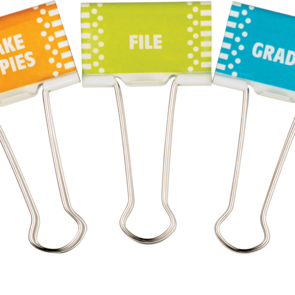Classroom Management Large Binder Clips