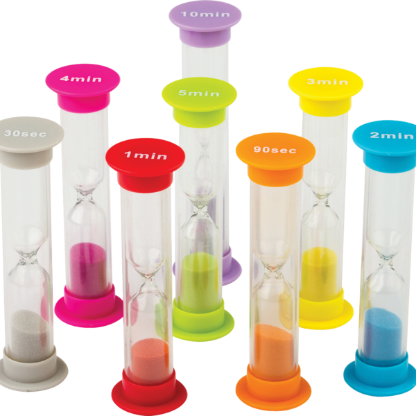 Small Sand Timers Combo 8-Pack