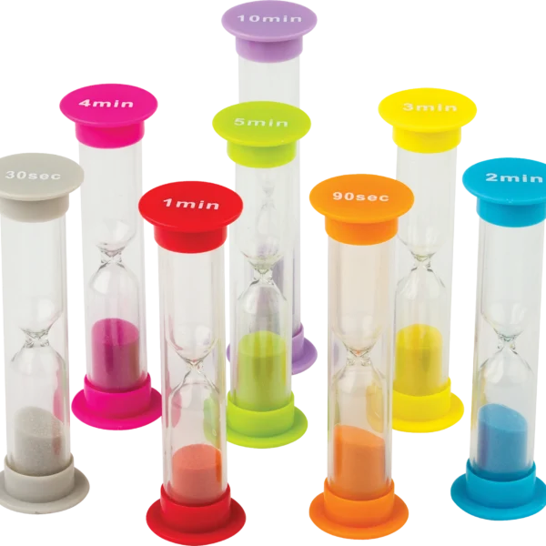 Small Sand Timers Combo 8-Pack