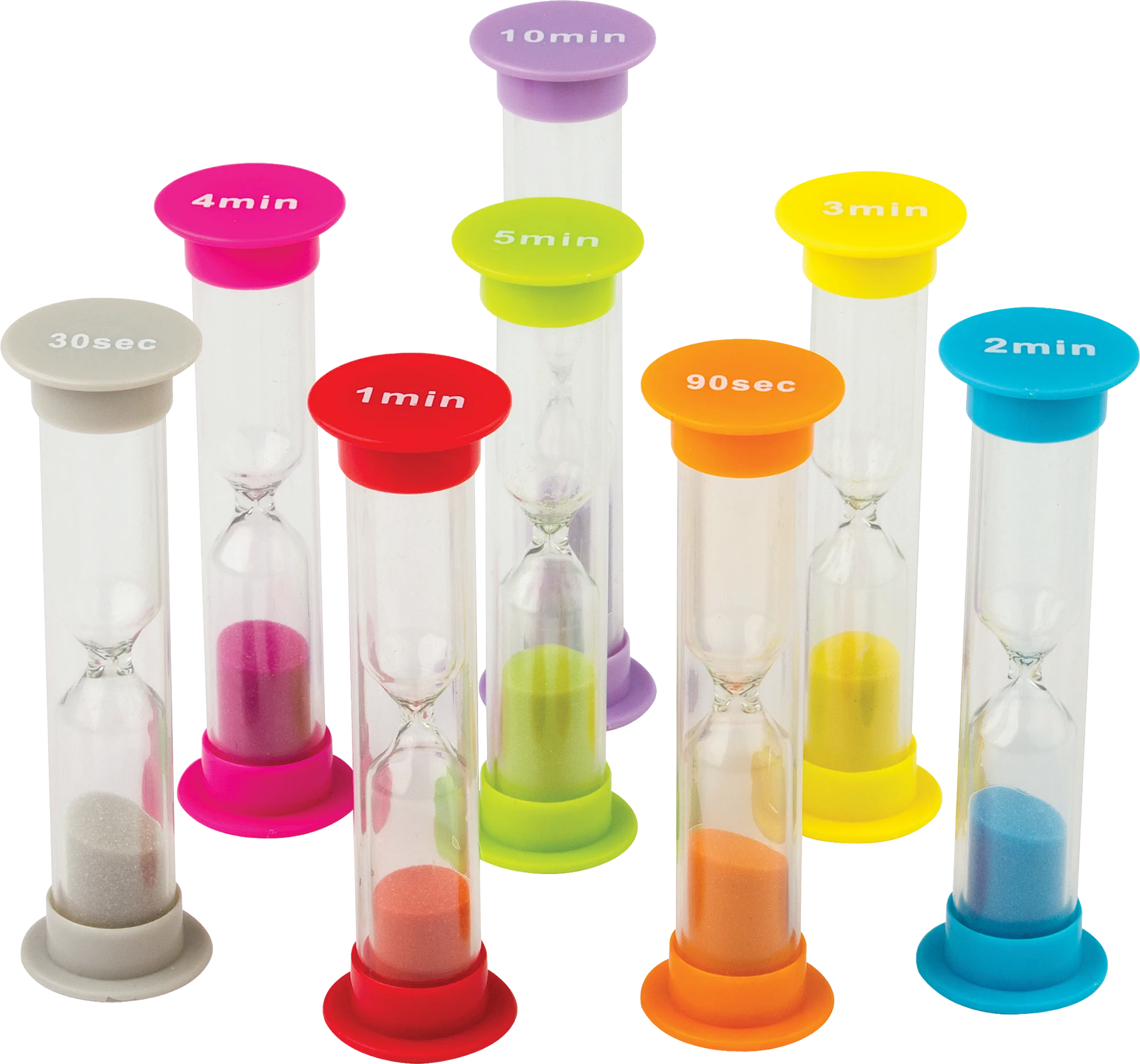 Small Sand Timers Combo 8-Pack