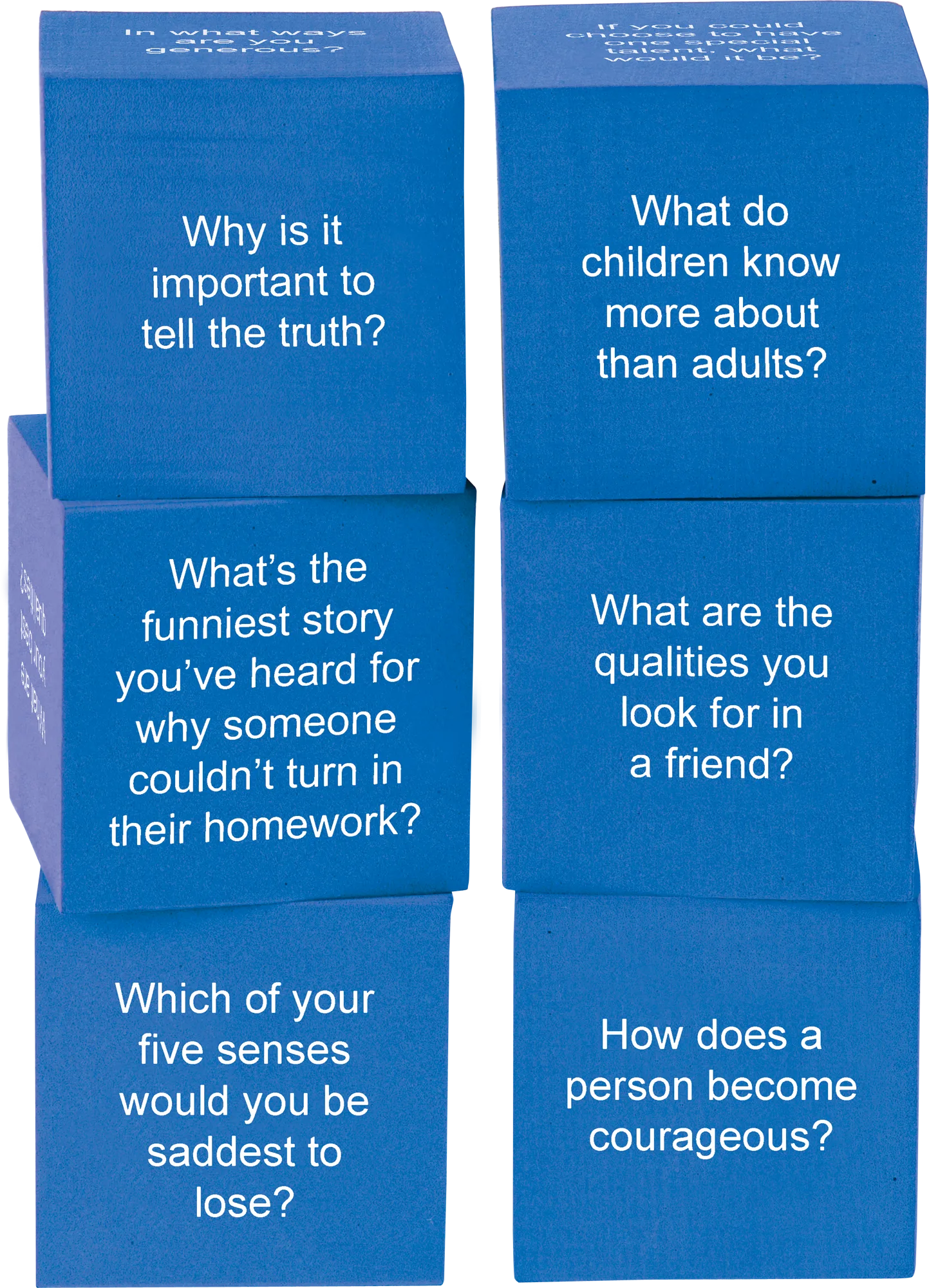 Foam Life Question Cubes