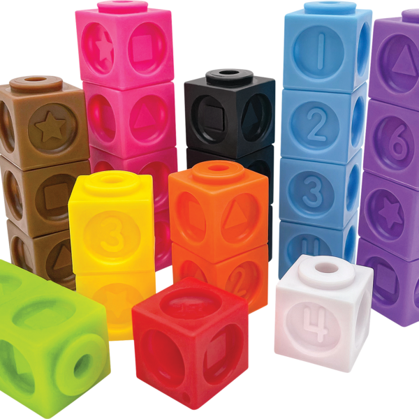 Numbers and Shapes Connecting Cubes