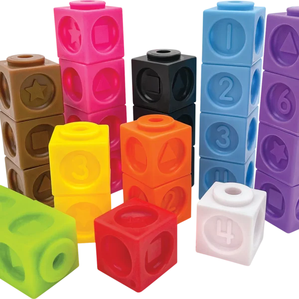 Numbers and Shapes Connecting Cubes