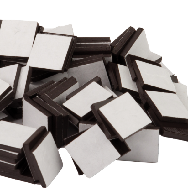 Adhesive Magnetic Squares (1/2" sq)