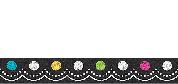 Chalkboard Brights Magnetic Pockets - Large