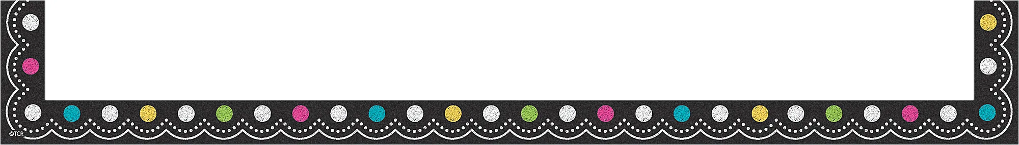 Chalkboard Brights Magnetic Pockets - Large