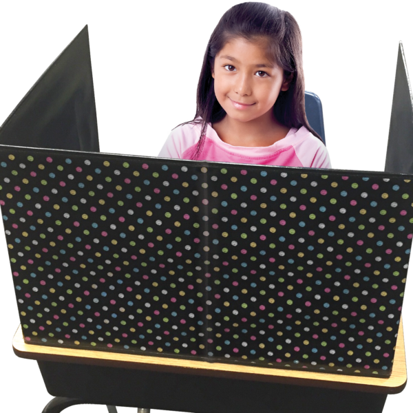 Chalkboard Brights Classroom Privacy Screen