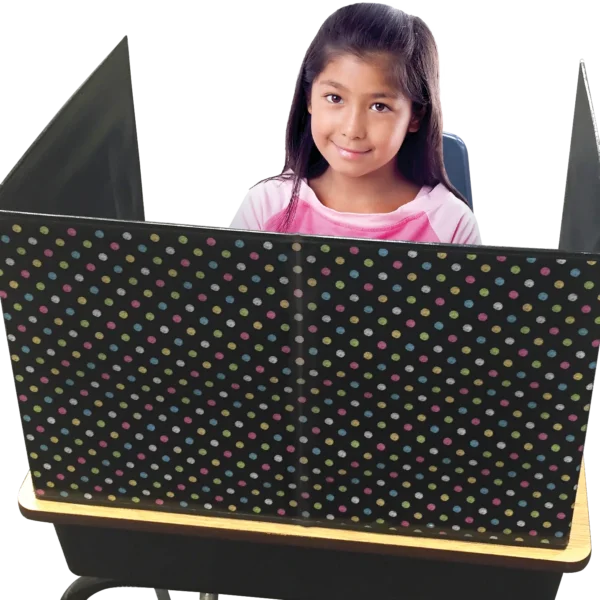 Chalkboard Brights Classroom Privacy Screen
