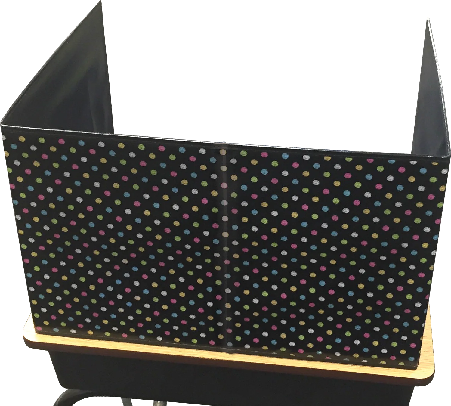 Chalkboard Brights Classroom Privacy Screen - Image 2