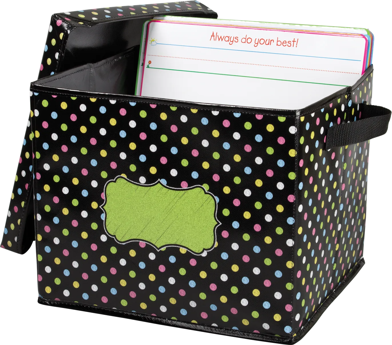 Chalkboard Brights Storage Box - Image 2