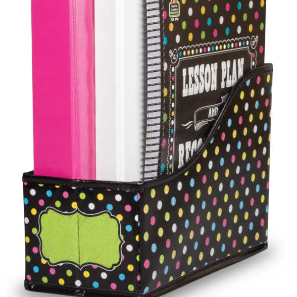 Chalkboard Brights Book Bin