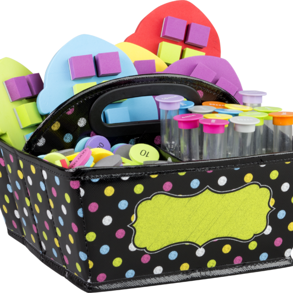 Chalkboard Brights Storage Caddy