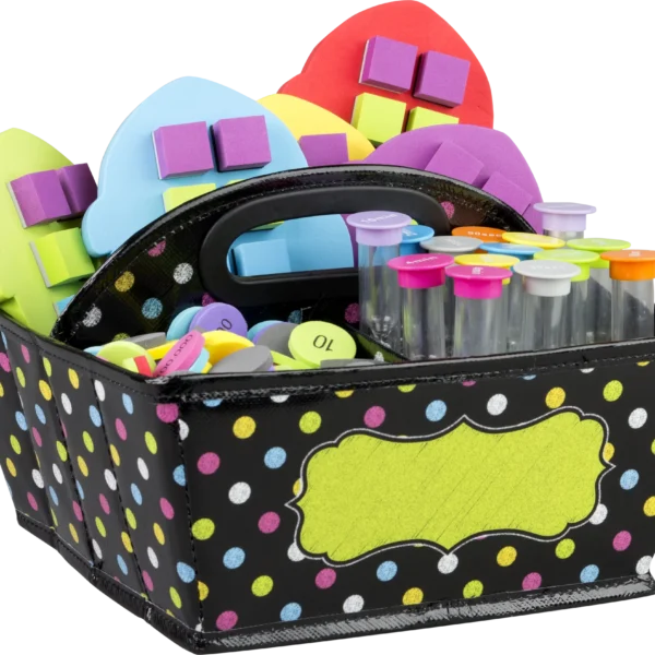 Chalkboard Brights Storage Caddy