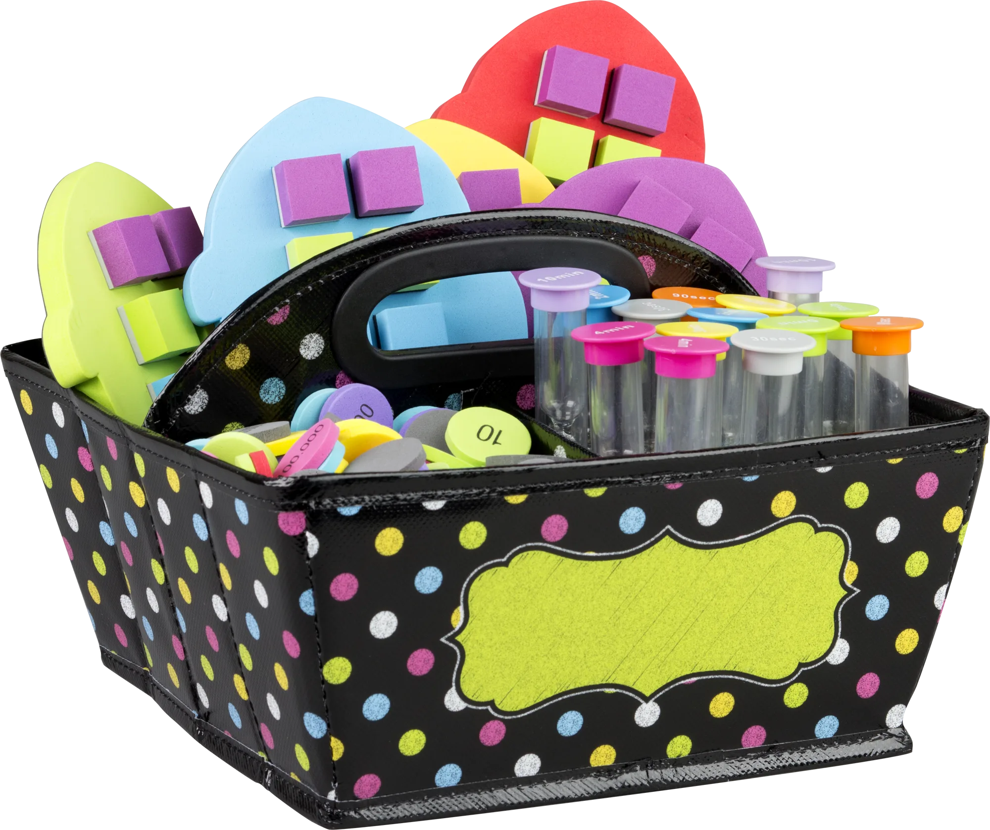 Chalkboard Brights Storage Caddy
