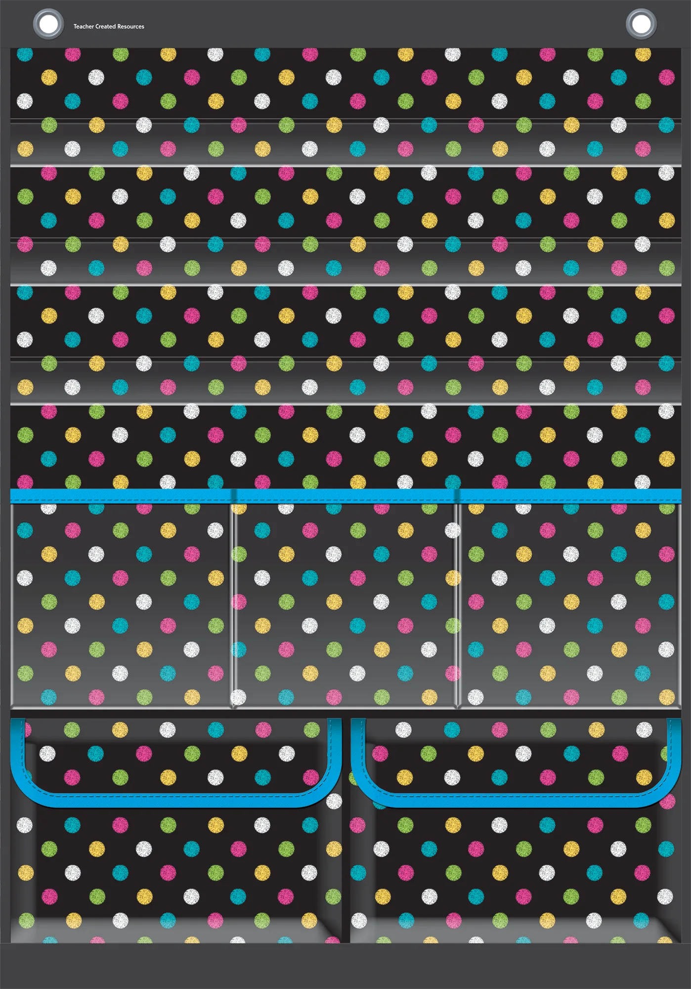 Chalkboard Brights Place Value Pocket Chart - Image 2