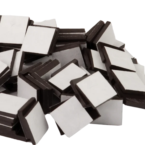 Adhesive Magnetic Squares (1" sq)