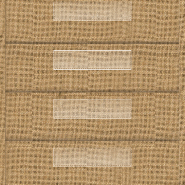 Burlap 10 Pocket File Storage Pocket Chart (14" x 58")