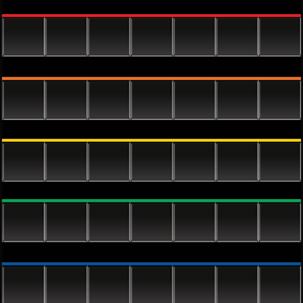 Black Storage Pocket Chart (32-1/2" x 36-1/2")