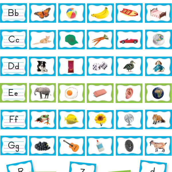 Alphabet Pocket Chart Cards