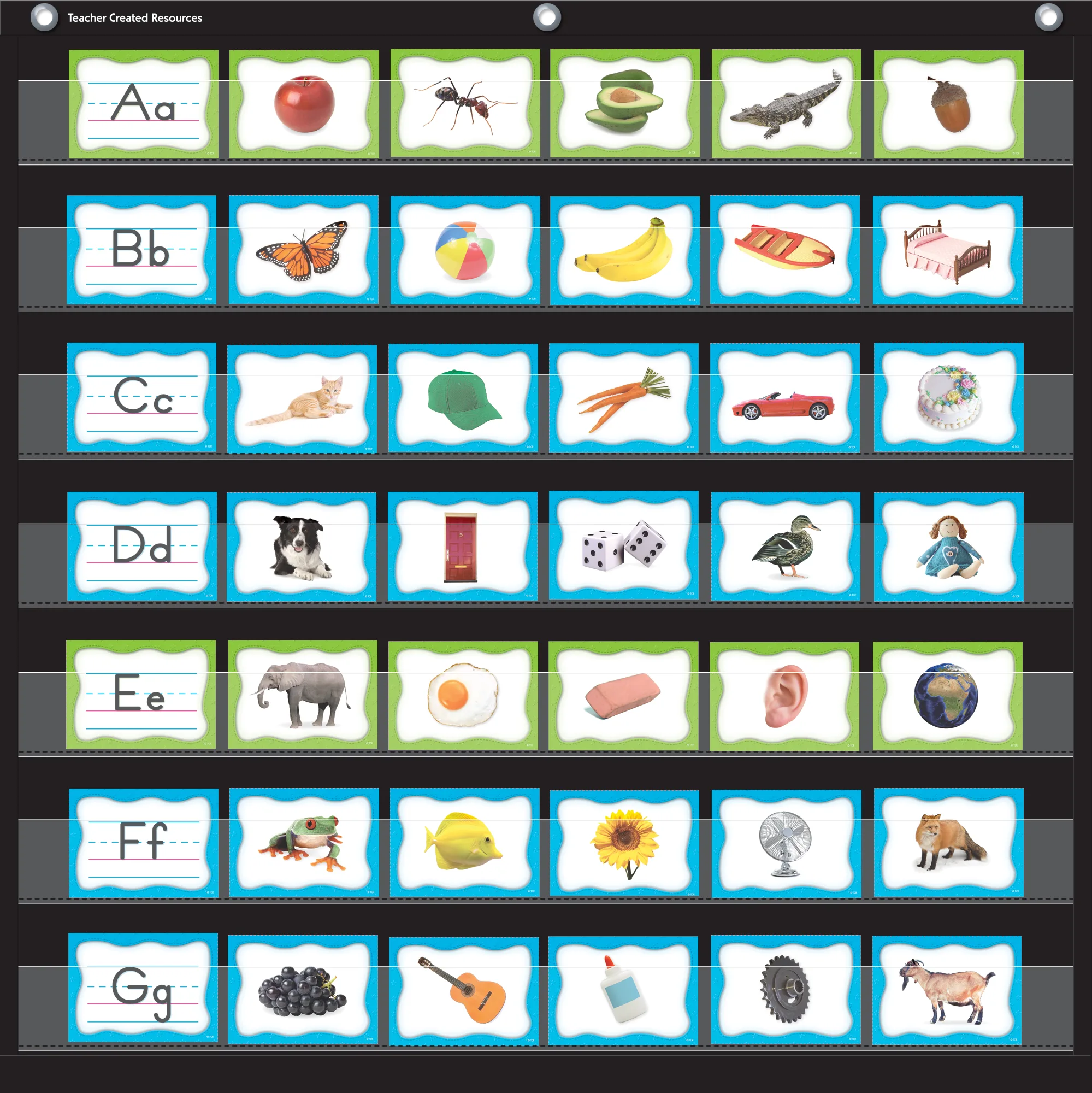 Alphabet Pocket Chart Cards - Image 2