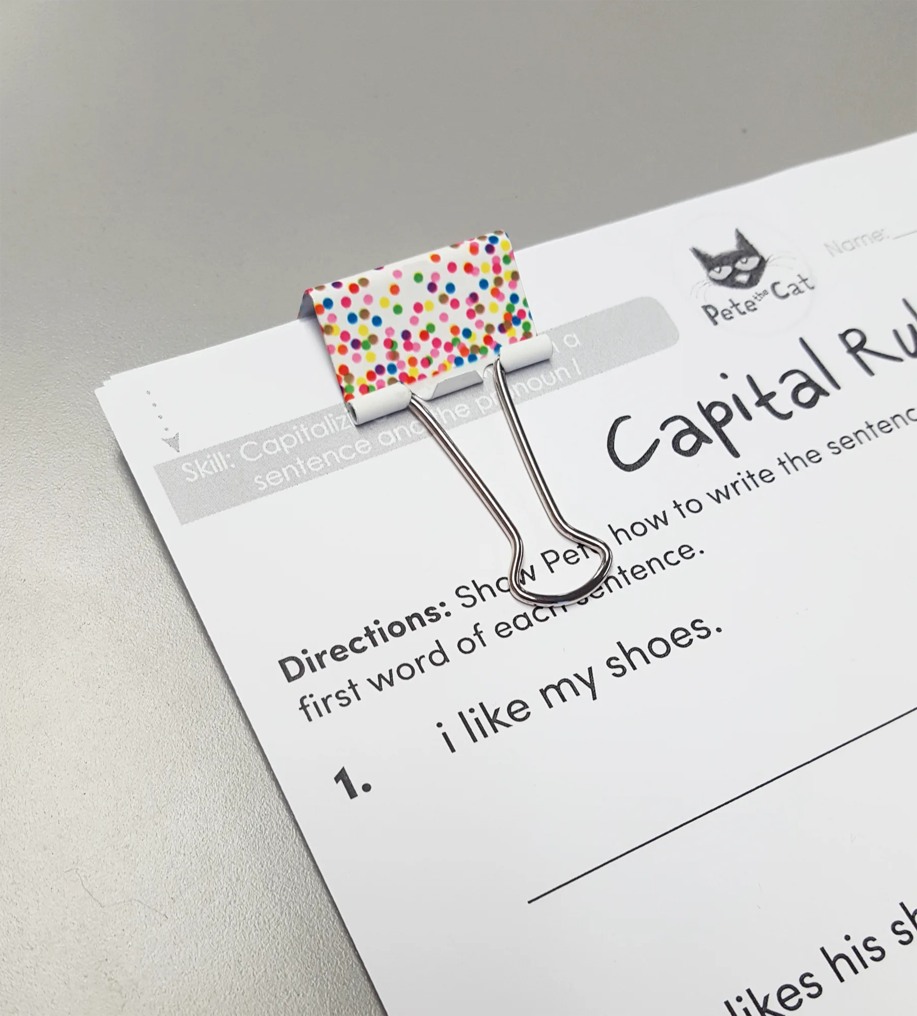Confetti Medium Binder Clips - Image 2
