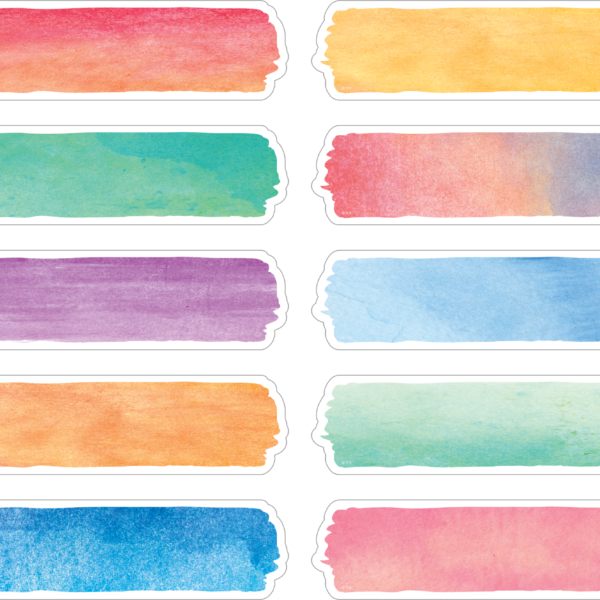 Watercolor Labels