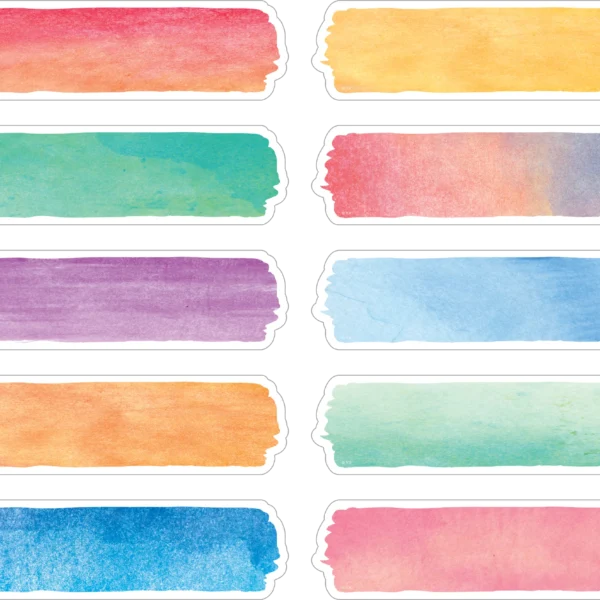 Watercolor Labels
