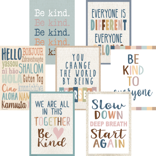 Everyone is Welcome Poster Set (7)