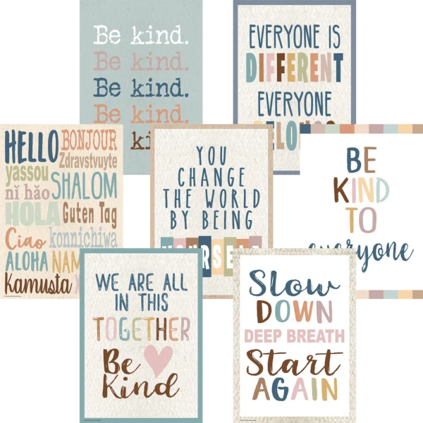 Everyone is Welcome Poster Set (7)