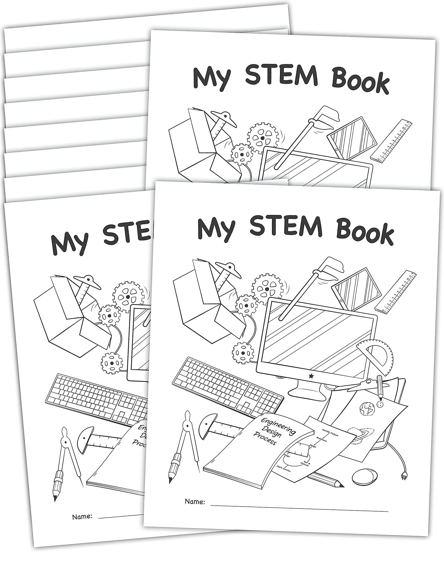 My Own Books: My STEM Book, 10-pa