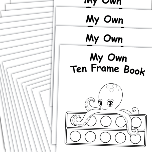 My Own Books: My Ten Frame Book, 25 Pa