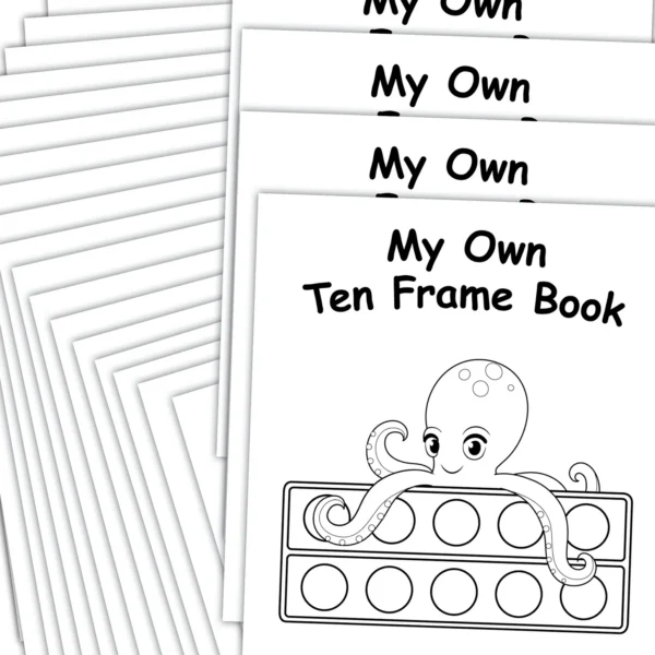 My Own Books: My Ten Frame Book, 25 Pa